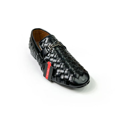 WOVEN LEATHER SHOES