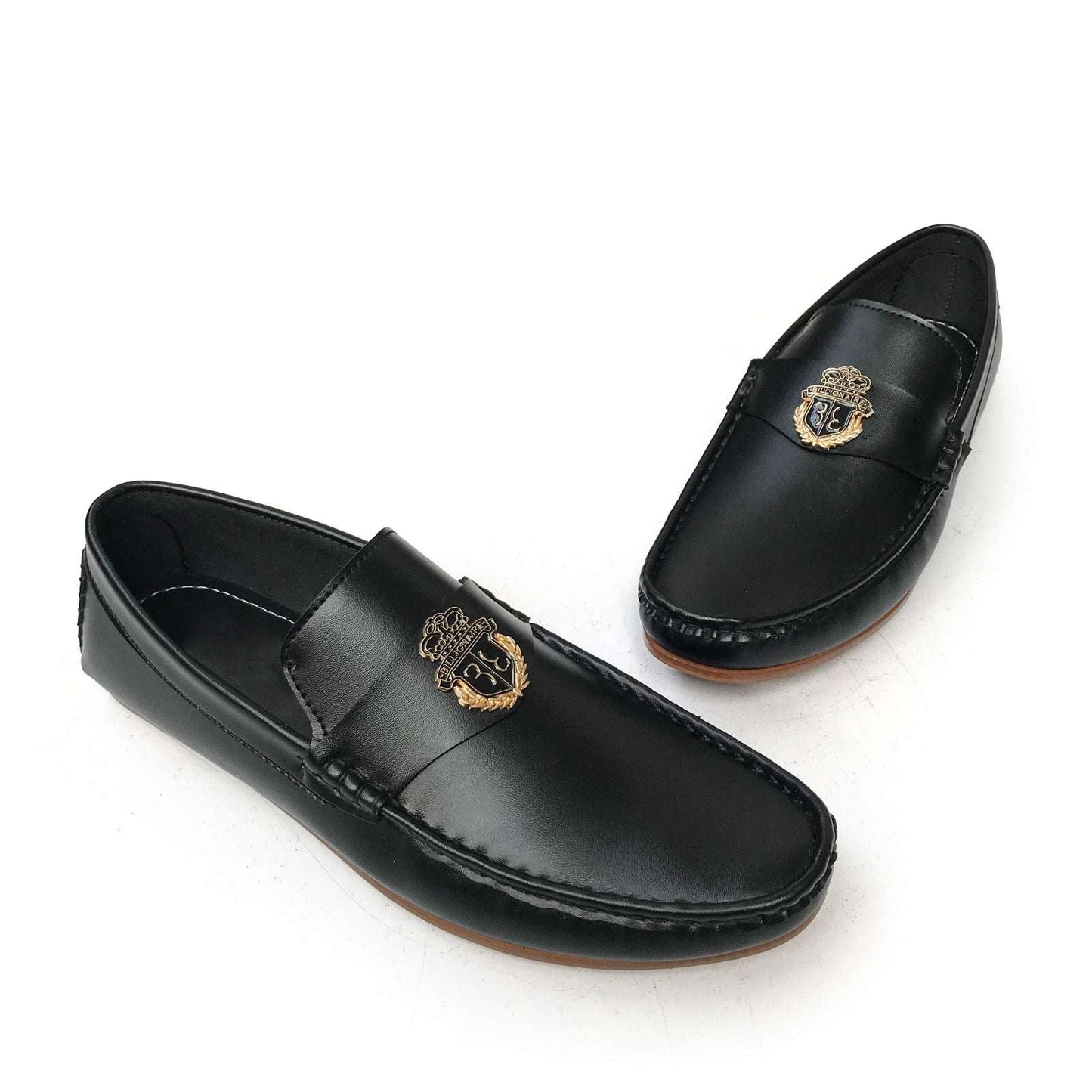 The Black | Buckle Loafers With Medicated Insole