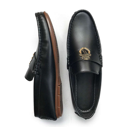 The Black | Buckle Loafers With Medicated Insole